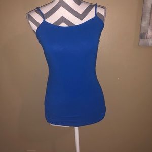 Blue tank top
